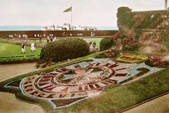The-Floral-Clock-White-Rock-Gardens.-1936